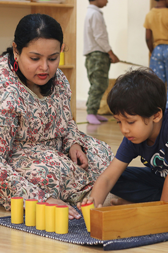 Ms. Poonam, Montessori Directress at Mont Ivy Preschools